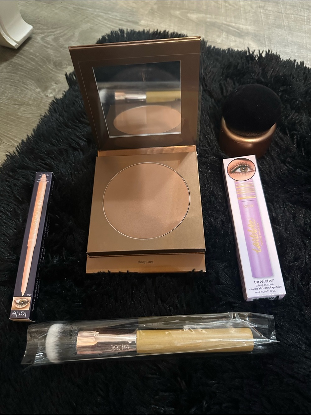 Tarte Bronzer & Brush Duo — mascara and fake awake bundle